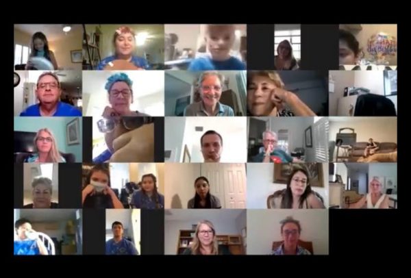 Recent Summer Camp Closing Ceremony via Zoom Conferencing