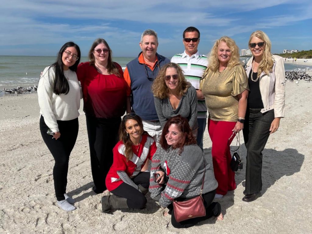 Lighthouse of Collier Staff on the beach